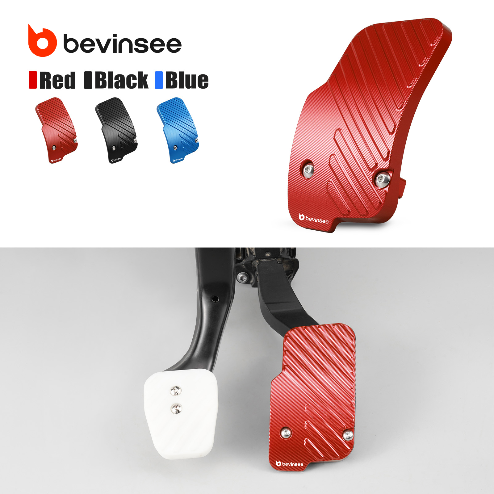 Racing Pedal Set - For MQB Manual Transmission Heel /