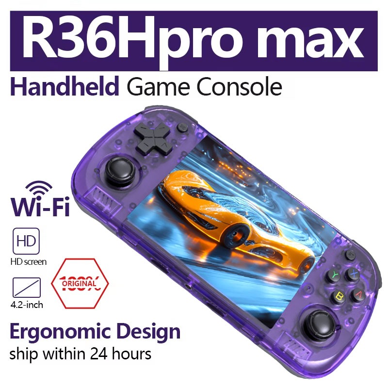 Gaming Console Windows - FUNKIDDY R36H promax Handheld Console Arkos