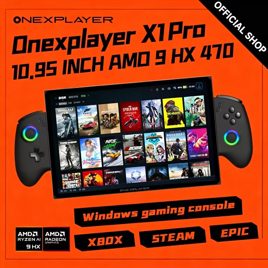 OneXPlayer X1pro AI 470 Onexco - Gaming Console Windows incelemesi ve fiyatı
