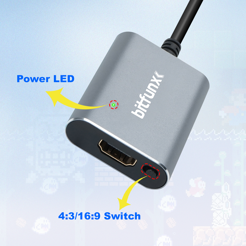 Bitfunx 720P Svideo / AV To HD - Gaming Console For Tv incelemesi ve fiyatı