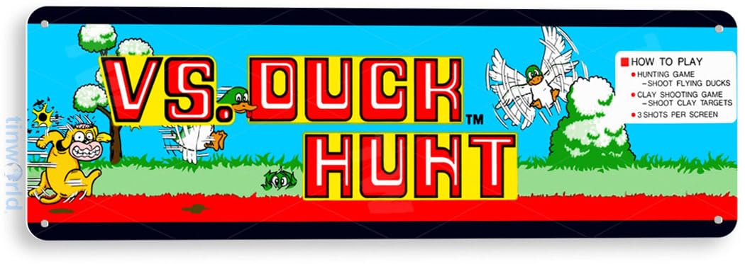 TIN SIGN Duck Hunt Arcade Marq - Gaming Console Shop incelemesi ve fiyatı