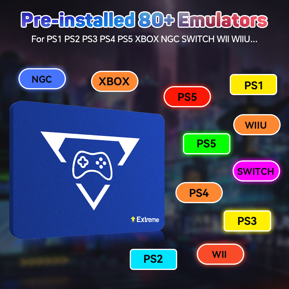 2TB Gaming Emulation Hard Driv - Gaming Console Windows incelemesi ve fiyatı