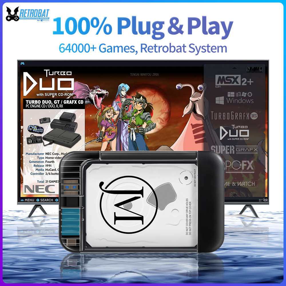 RETROBAT Portable 500G Gaming  - Gaming Console Windows incelemesi ve fiyatı
