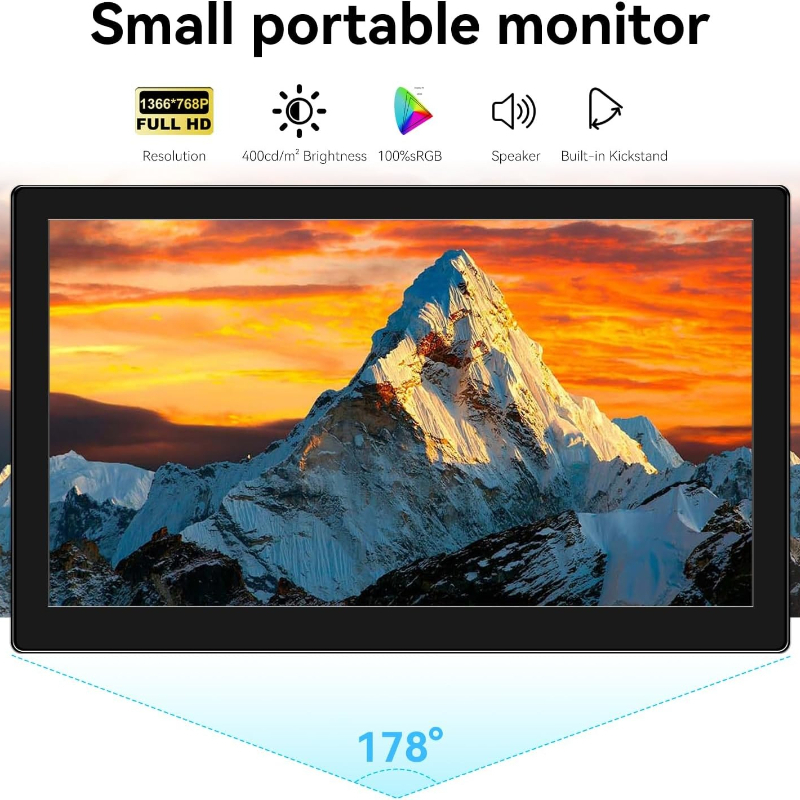 Small Touchscreen Monitor 10.1 - Gaming Console App incelemesi ve fiyatı