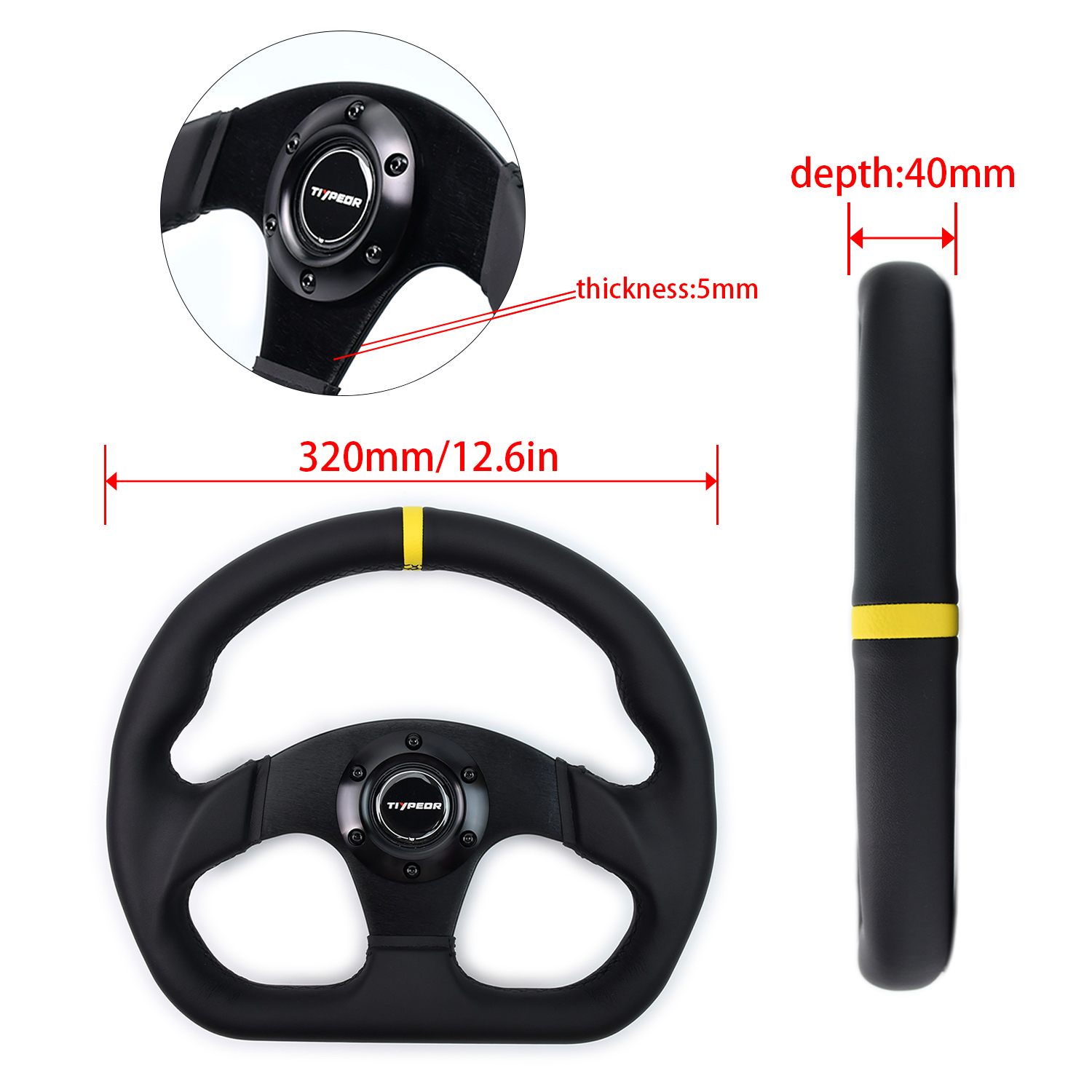 Universal 330mm Black Edition  - Steering Wheel Gaming incelemesi ve fiyatı