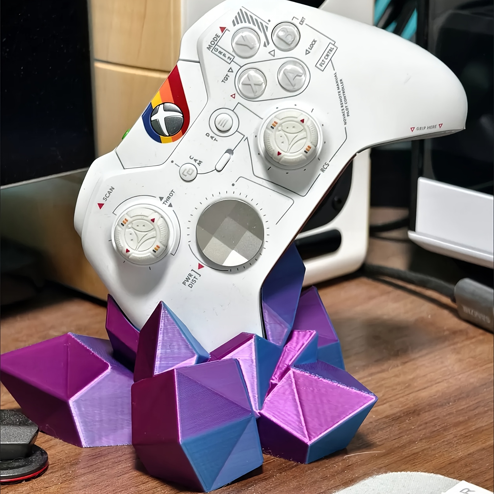 3D Printed Crystal Game Contro - Controller Stand Holder incelemesi ve fiyatı