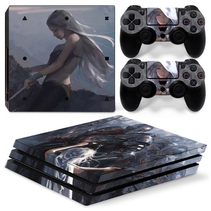 Cute girl style Protective Sti - Gaming Console Drawing incelemesi ve fiyatı