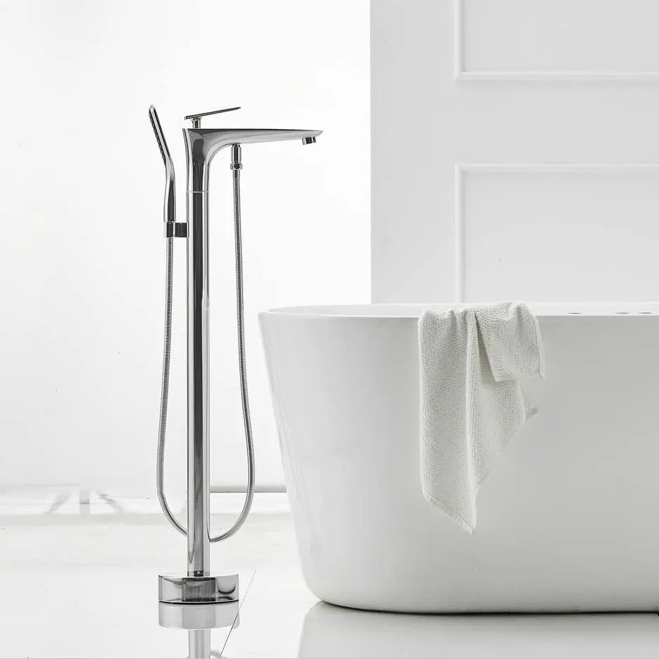 Floor Standing Bathtub Faucet  - Controller Stand Holder incelemesi ve fiyatı