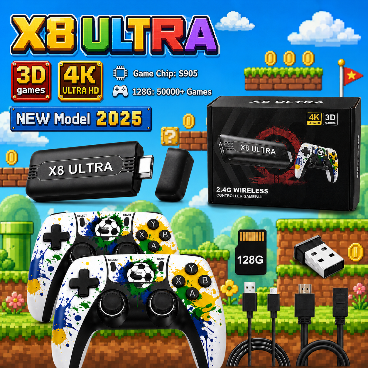 Plug & Play 4K Retro Game Box  - Gaming Console In 2026 incelemesi ve fiyatı