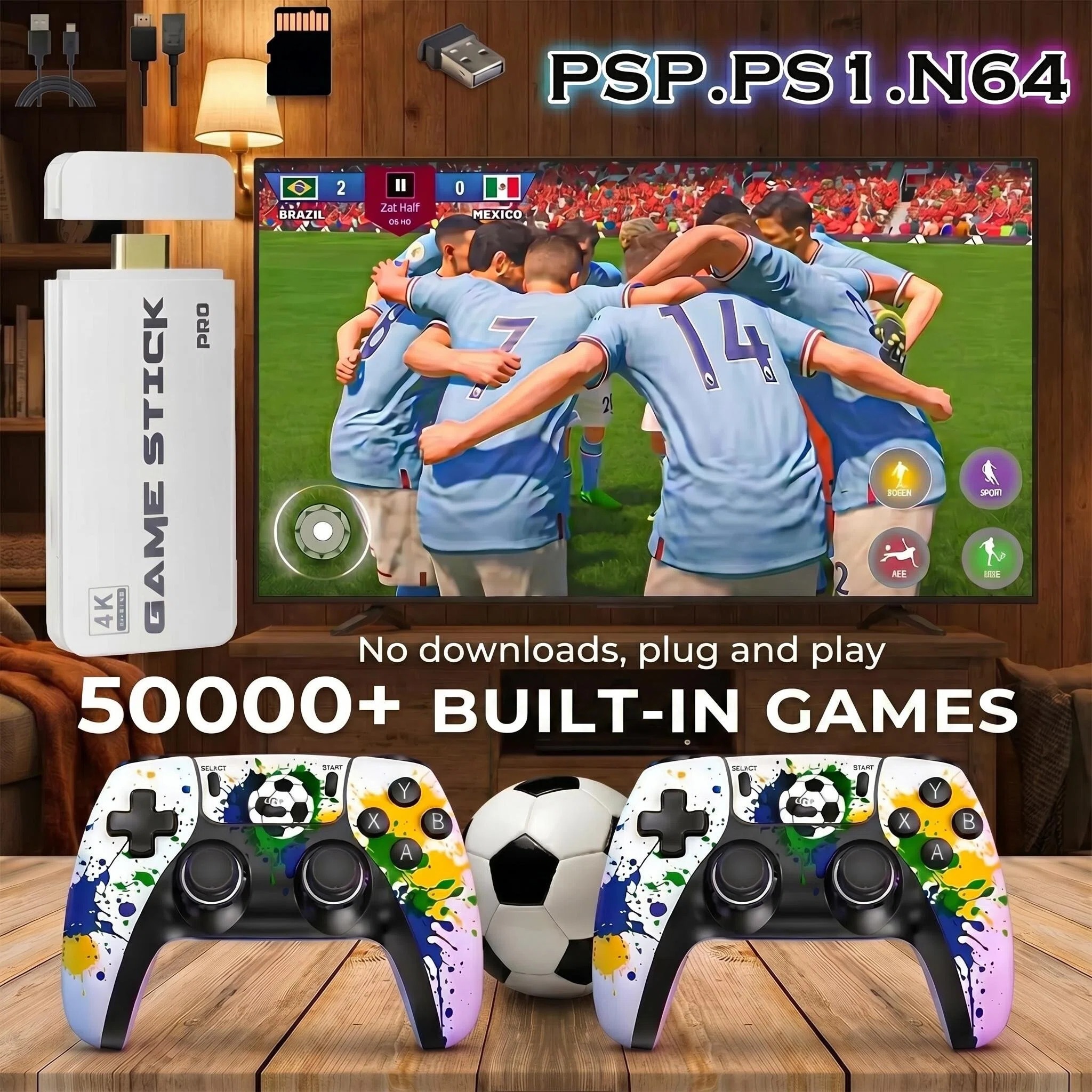 Plug & Play 4K Retro Game Box  - Gaming Console In 2026 incelemesi ve fiyatı