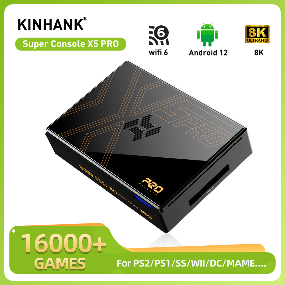 KINHANK Super Console X5 PRO R - Gaming Console Windows incelemesi ve fiyatı